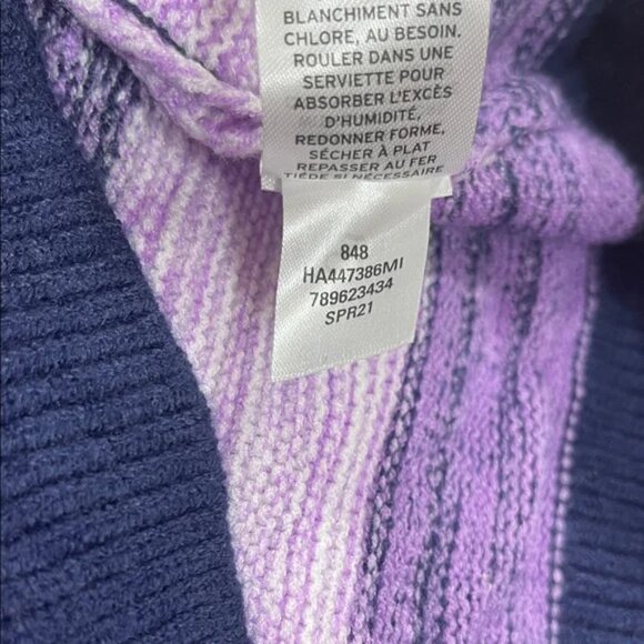 Halogen Stripe Rib Sweater - Picture 7 of 9